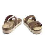 Minfot Upstep Lill Sandaler Dam Mocka Brun