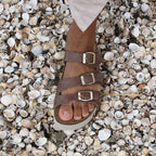 Minfot Upstep Lux Sandaler Dam Brun