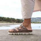 Minfot Upstep Lux Sandaler Dam Brun