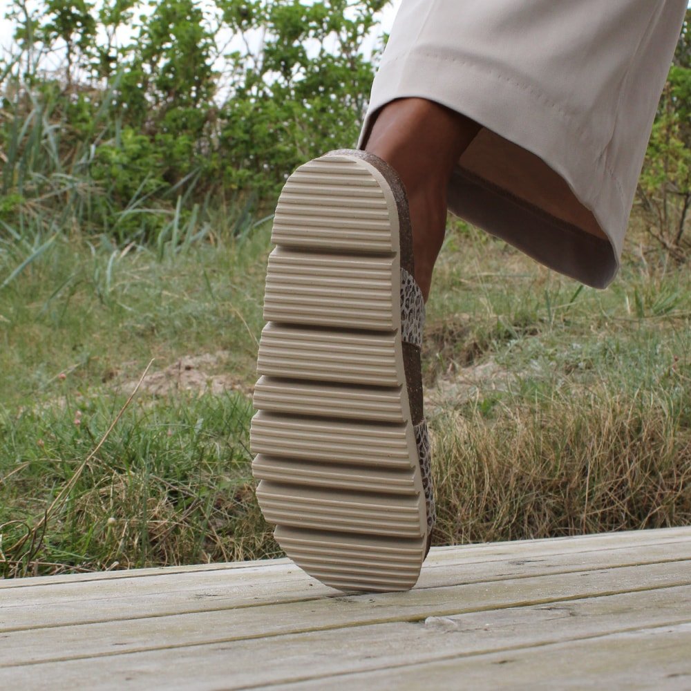 Produktbild 14 - Minfot Sandaler Upstep Lux Leopard Beige