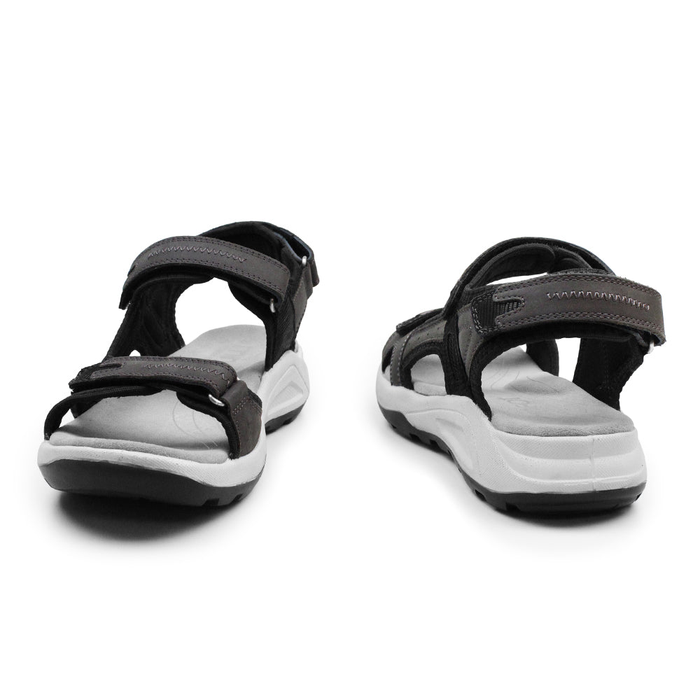 Minfot Nyhamn Sandaler Dam Nubuck Stone