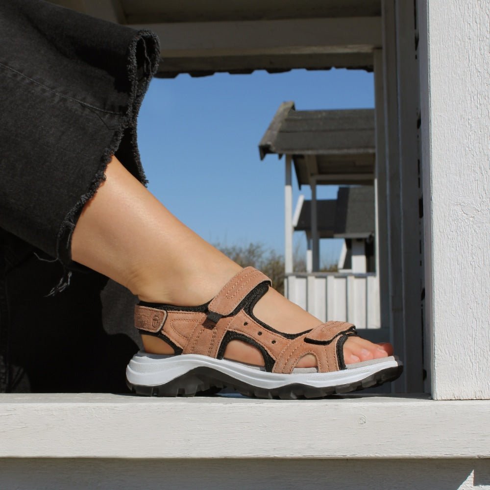 Produktbild 12 - Minfot Sandaler Sandhamn Dam Mocka Terracotta