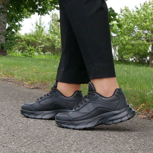 Minfot Joy Sneakers Dam Läder Svart