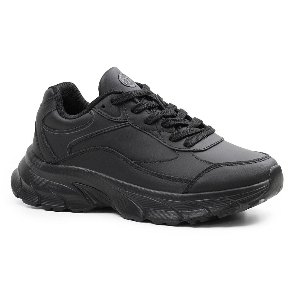 Myfeet Joy Sneakers Dame Skinn Svart