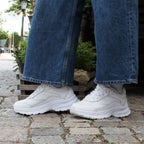Minfot Joy Sneakers Dam Läder Vit