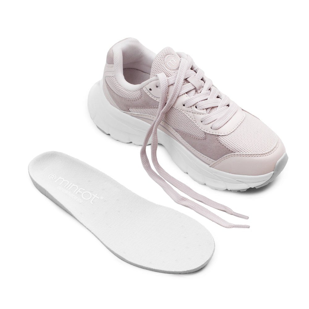 Produktbild 11 - Minfot Sneaker Joy Mesh Mocka Rosa