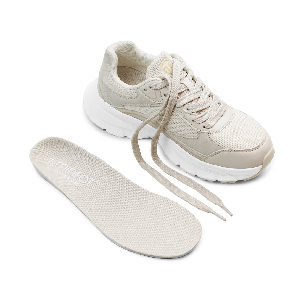 Produktbild 12 - Minfot Sneaker Joy Mesh Mocka Sand