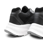 Minfot Joy Sneakers Dam Mesh Mocka Svart Vit