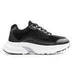 Minfot Joy Sneakers Dam Mesh Mocka Svart Vit