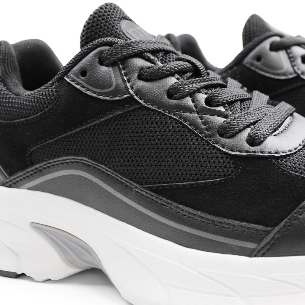 Produktbild 8 - Minfot Sneaker Joy Mesh Mocka Svart Vit