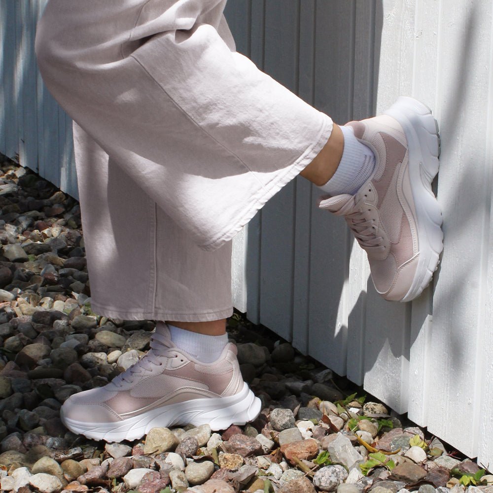 Produktbild 2 - Minfot Sneaker Joy Mesh Mocka Rosa