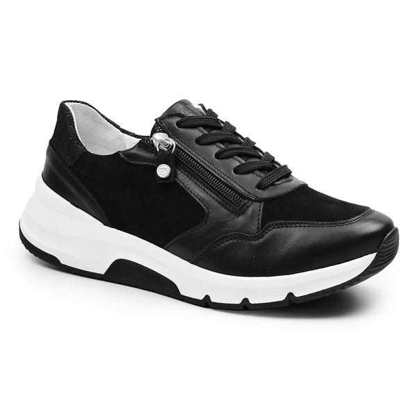 Minfot Sneaker Softrole Lux Stretch Svart