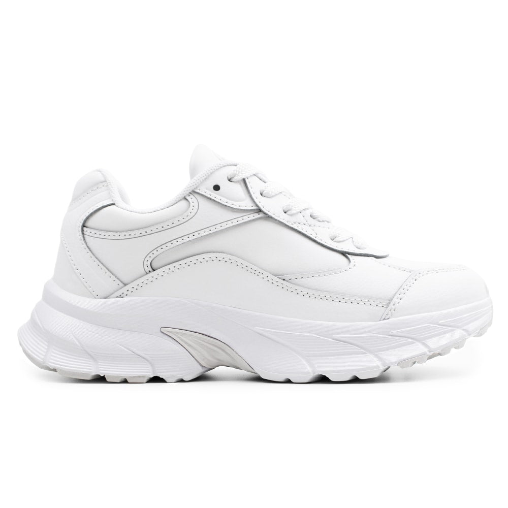 Minfot Sneaker Joy Dam Läder Vit