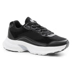 Minfot Joy Sneakers Dam Mesh Mocka Svart Vit