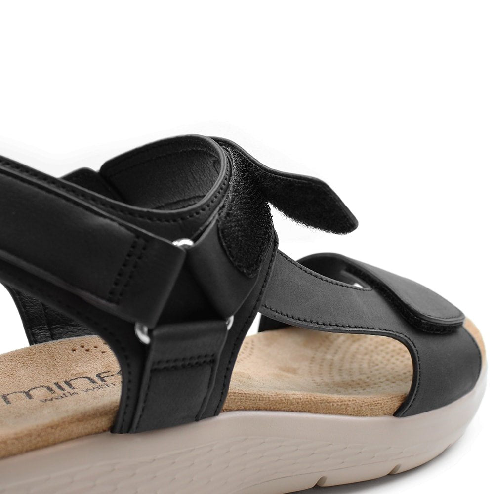 Minfot Cloudlite Joy Sandaler Dam Svart