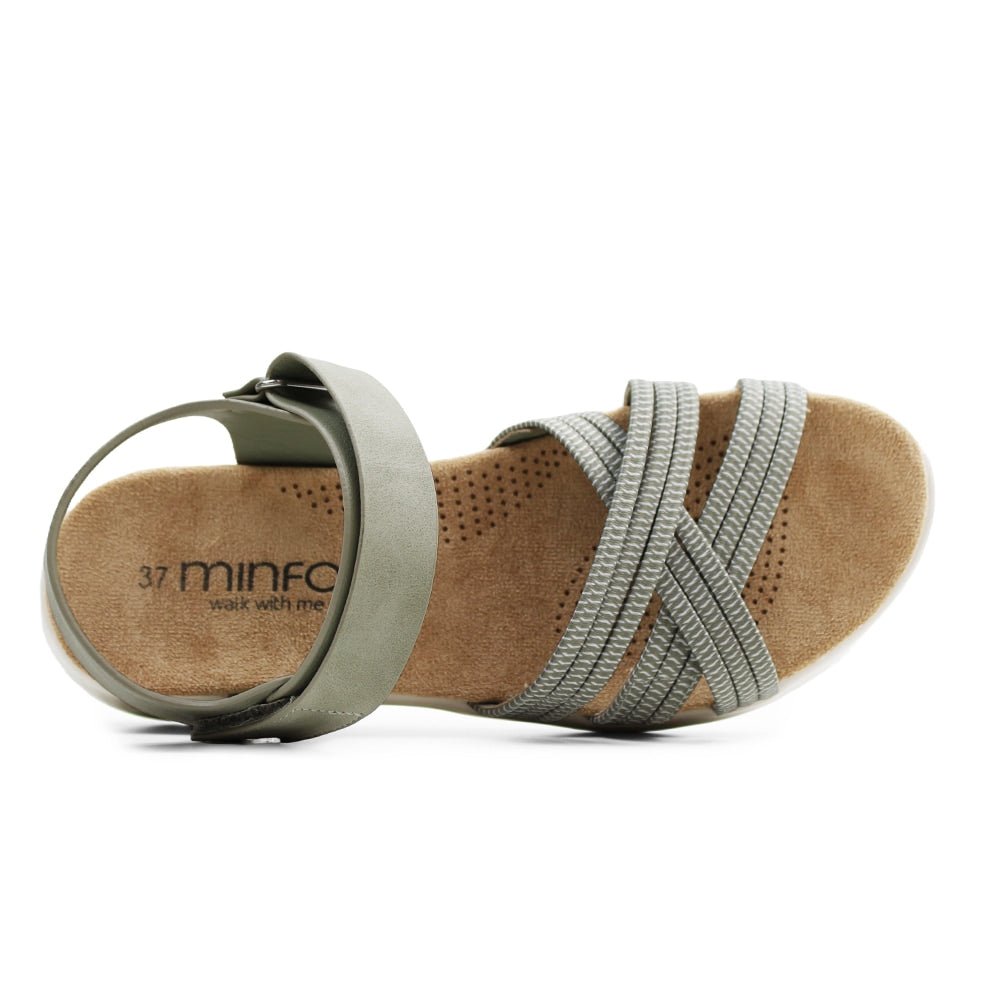 Minfot Cloudlite Nia Sandaler Dam Grön