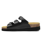 Minfot Sandal Mjuk Bio Svart Nappa