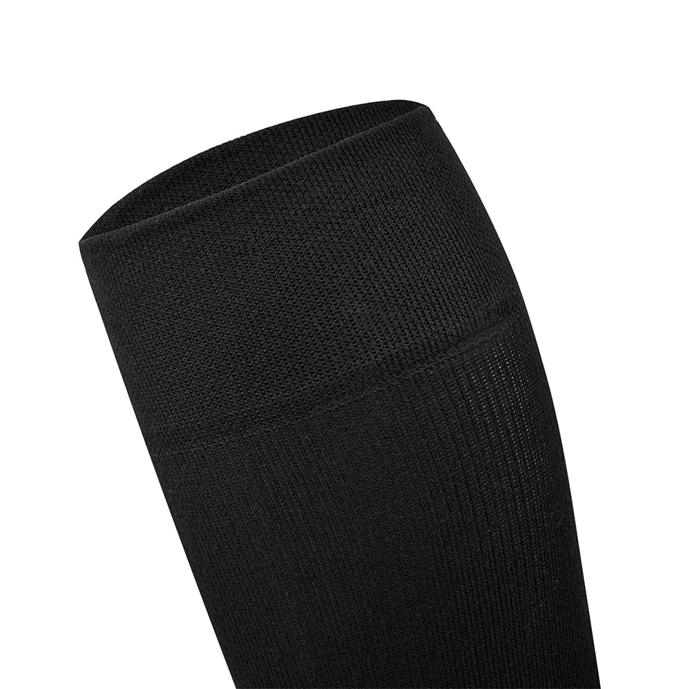 Produktbild 7 - Minfot-Stodstrumpor-Breda-Bomull-Svart-3-pack