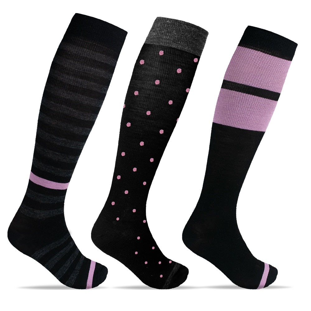 Minfot Stödstrumpor Merinoull Sunrise 3-pack