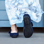 Minfot Skagen Sandaler Dam Stretch Navy