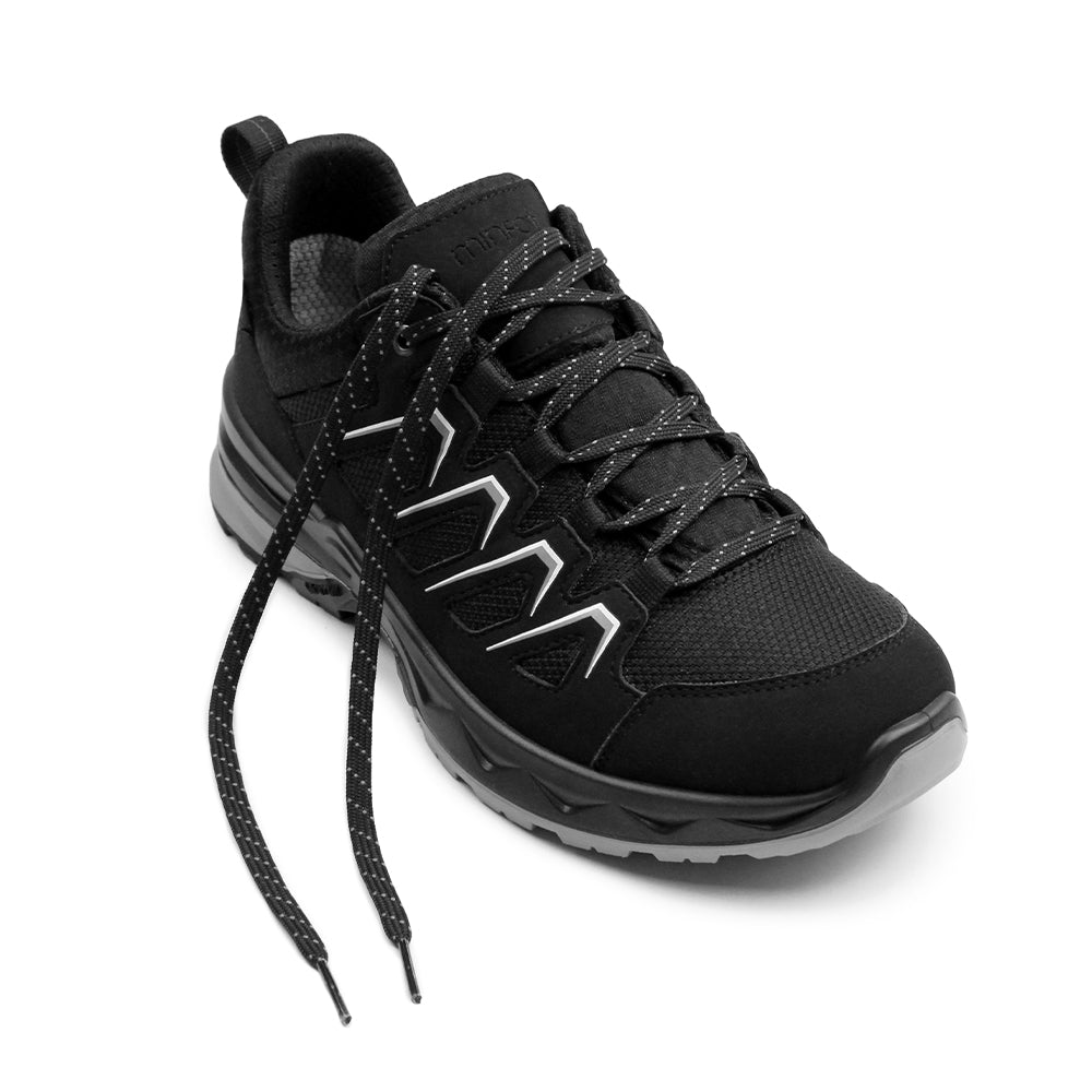 Minfot Stride Low Skor Unisex Vattentät TEX Svart