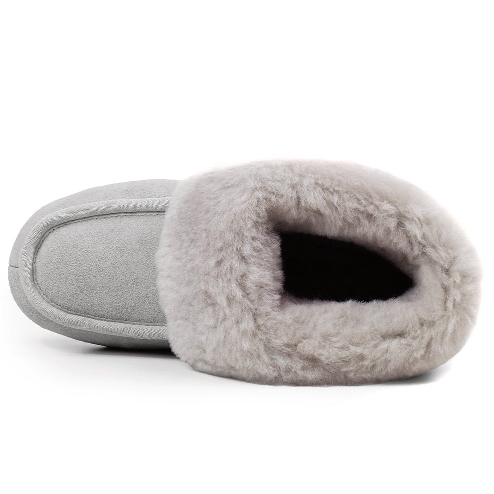 Produktbild 5 - Minfot Fårskinnstofflor Sunne Ljusgrå