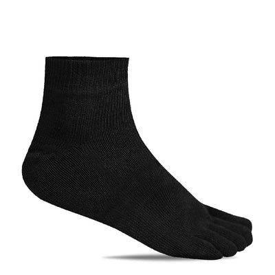 Minfot Tåstrumpor Bomull svart 1-pack