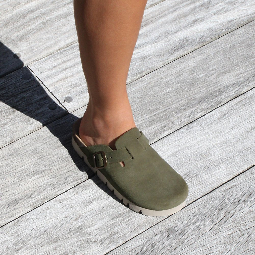 Produktbild 2 - Minfot Tofflor Upstep Dana Mocka Grön