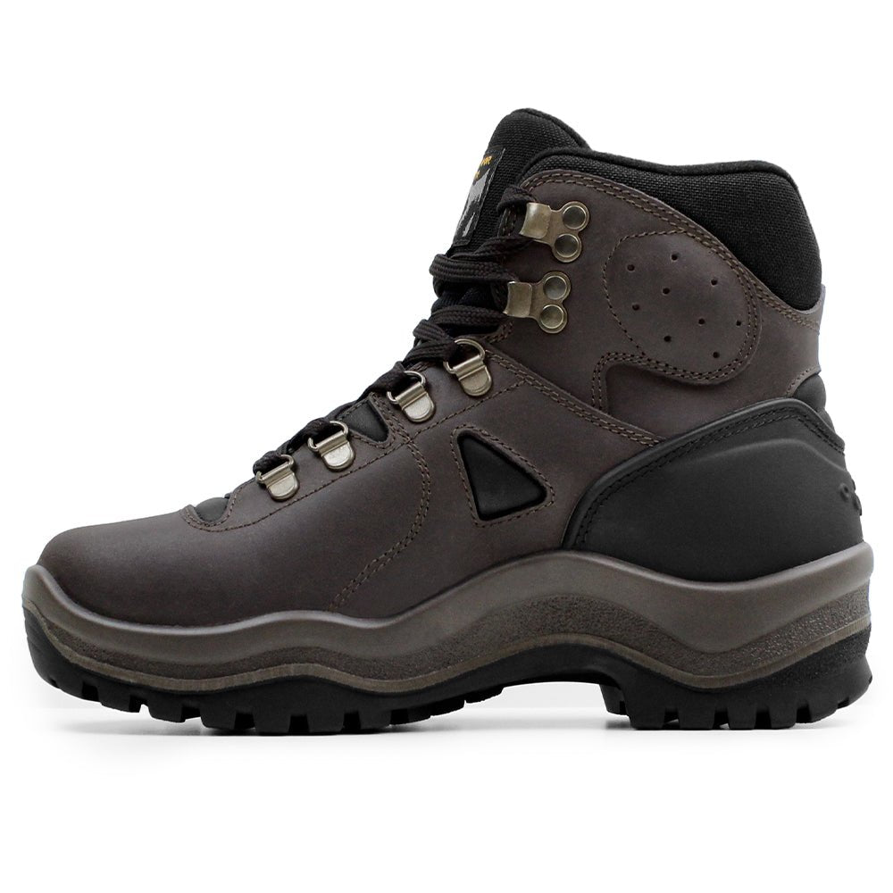 Minfot Trekker Vandringskängor Unisex Vattenavvisande TEX Läder Brun