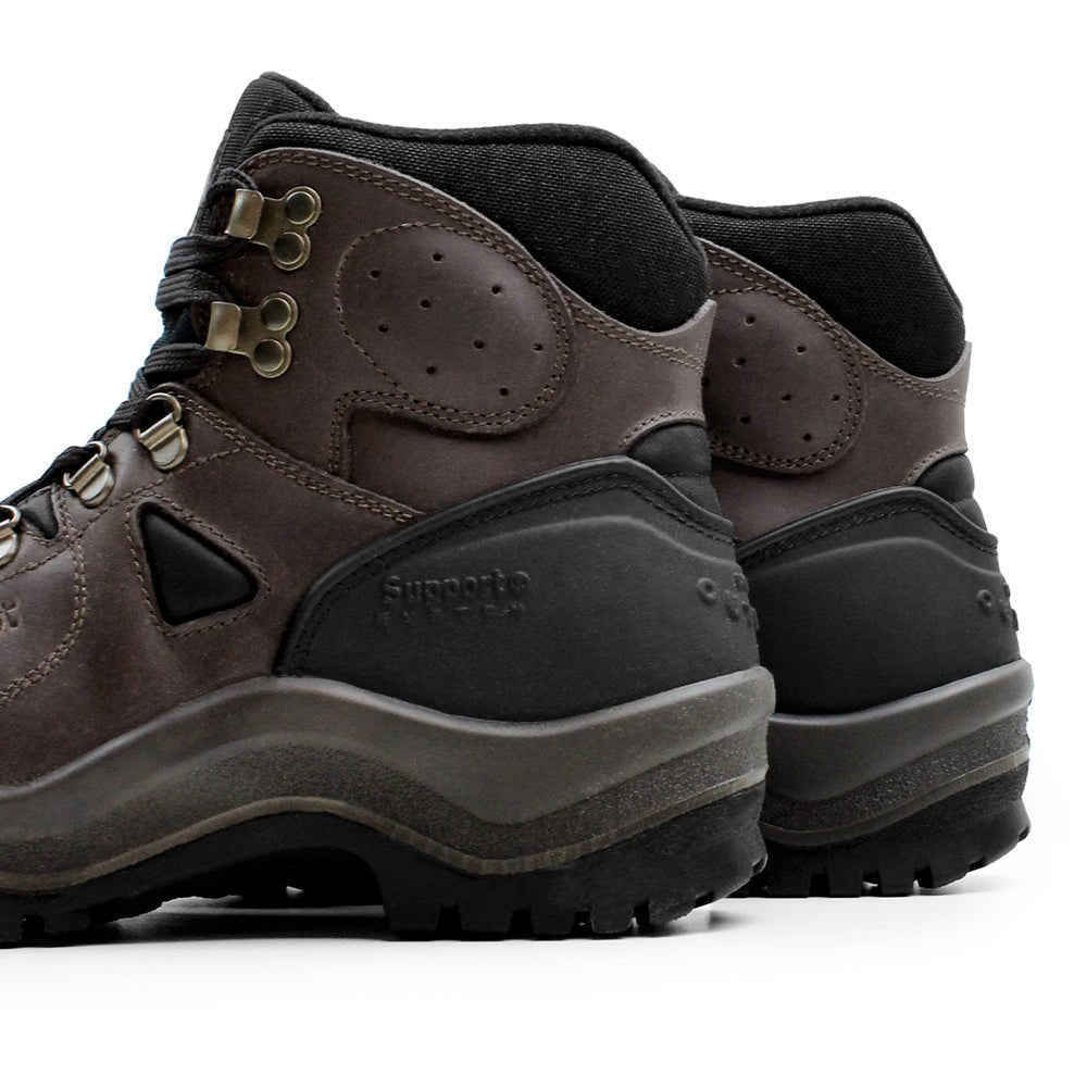 Minfot Trekker Vandringskängor Unisex Vattenavvisande TEX Läder Brun