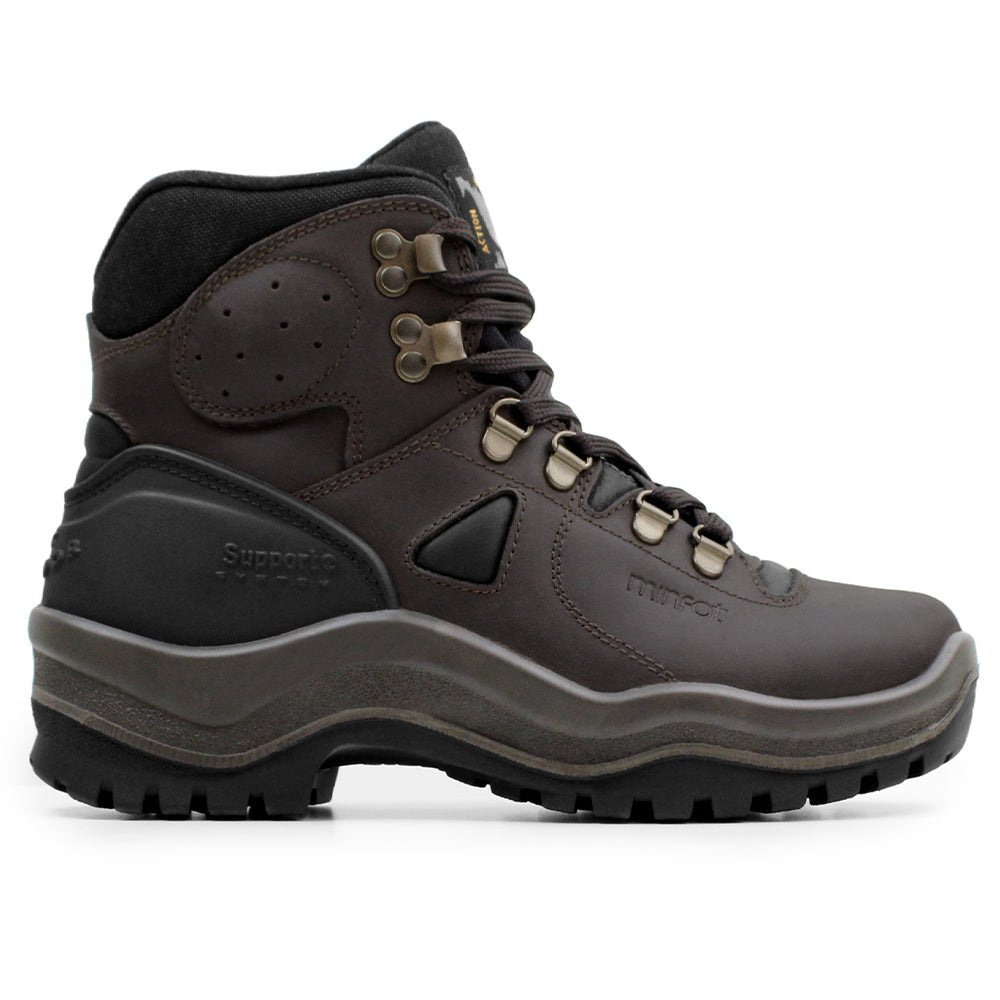 Produktbild 3 - Minfot Trekker Vandringskängor TEX Läder Brun