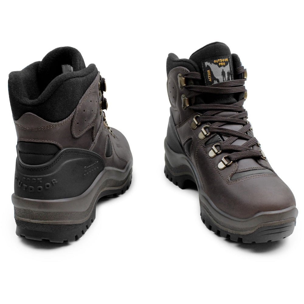 Produktbild 7 - Minfot Trekker Vandringskängor TEX Läder Brun