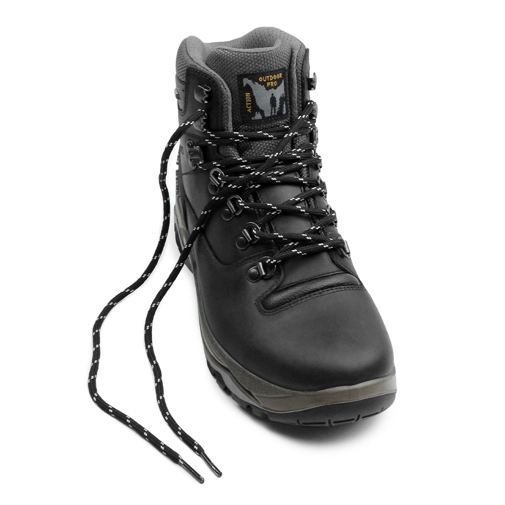 Produktbild 11 - Minfot Trex Vandringskängor Vattentät TEX Läder Svart