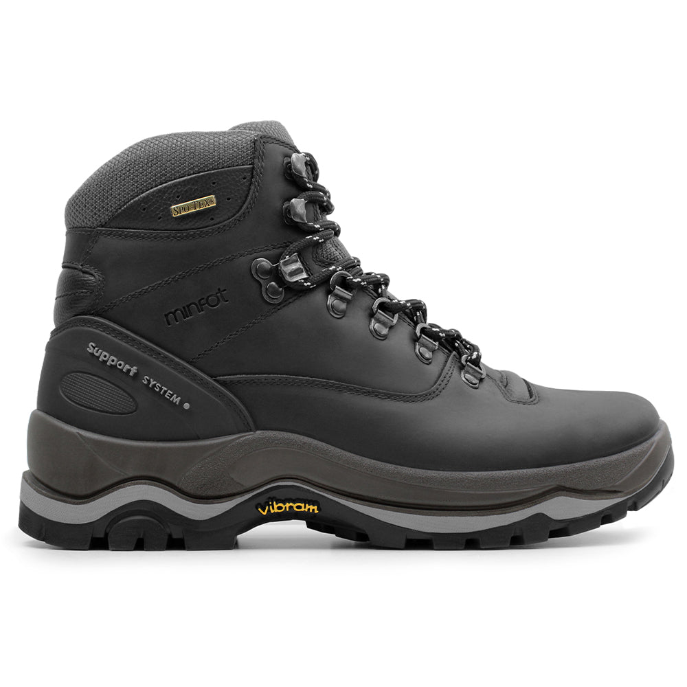 Produktbild 3 - Minfot Trex Vandringskängor Vattentät TEX Läder Svart