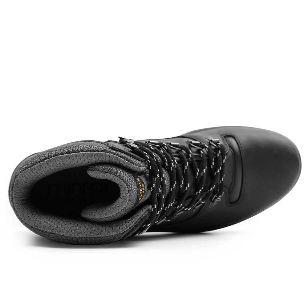 Produktbild 5 - Minfot Trex Vandringskängor Vattentät TEX Läder Svart