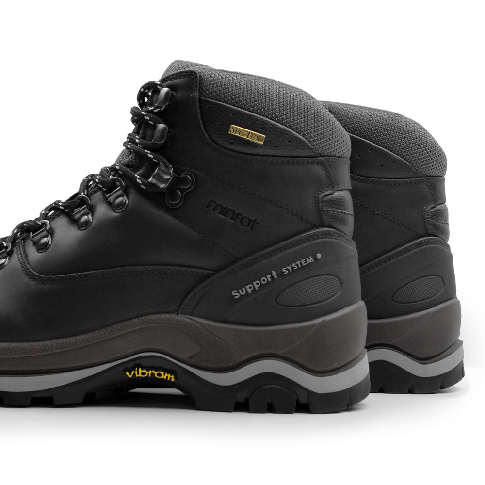 Produktbild 9 - Minfot Trex Vandringskängor Vattentät TEX Läder Svart