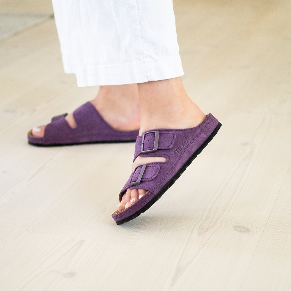 Produktbild 2 - Minfot Sandaler Voss Mocka Lila