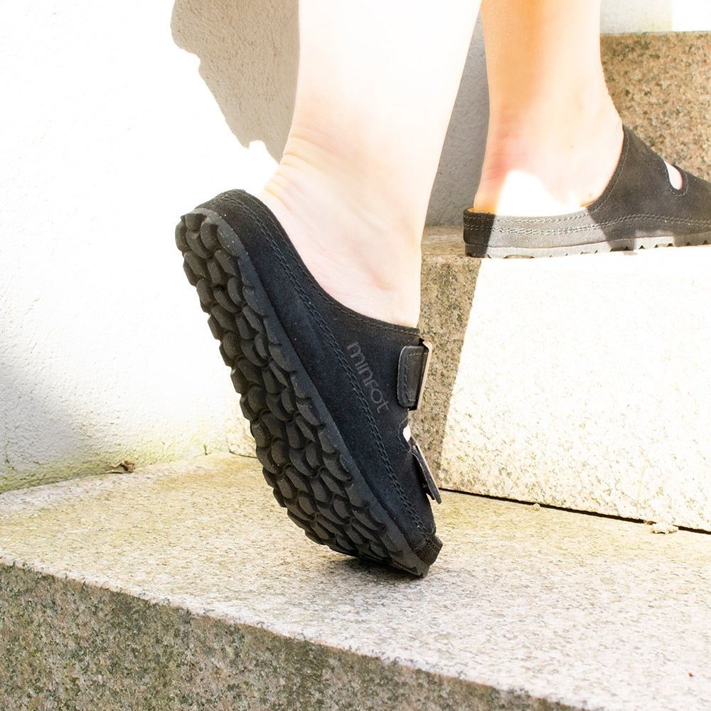 Produktbild 11 - Minfot Sandaler Voss Mocka Svart