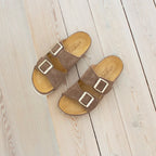 Minfot Sandaler Voss Dam Mocka Taupe
