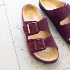 Minfot Sandaler Voss Mocka Vinröd