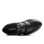 Minfot Way Sneaker Bred Stretch med kardborre Svart