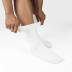 Minfot Sensitive Bambu Strumpor Vit 1-pack