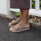 Minfot Lova Sandaler Dam Mocka Hallux Valgus Primo Soft Stone
