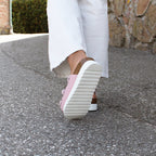 Minfot Dots Sandaler Dam Mjuk Bio Rosa