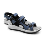 Minfot Nyhamn Sandaler Dam Nubuck Blå