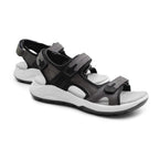 Minfot Nyhamn Sandaler Dam Nubuck Stone
