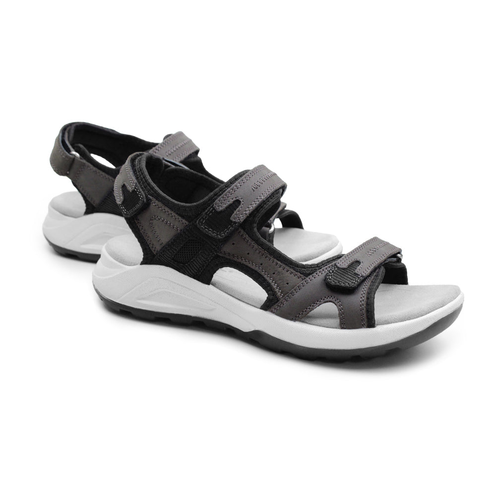 Minfot Nyhamn Sandaler Dam Nubuck Stone
