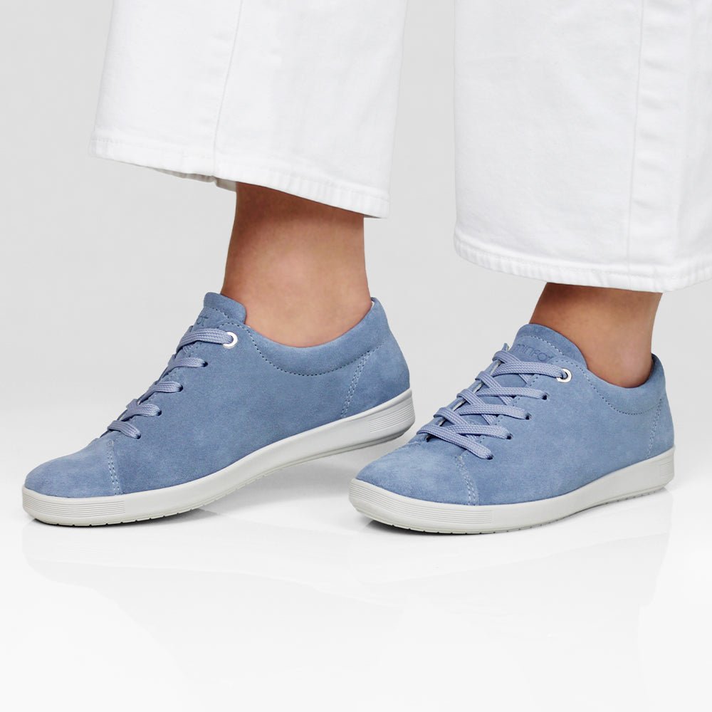 Produktbild 10 - Minfot Aveny Sneaker Mocka Ljusblå