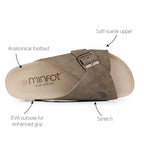 Minfot Li Sandaler Dam Mocka Hallux Valgus Primo Soft Stone