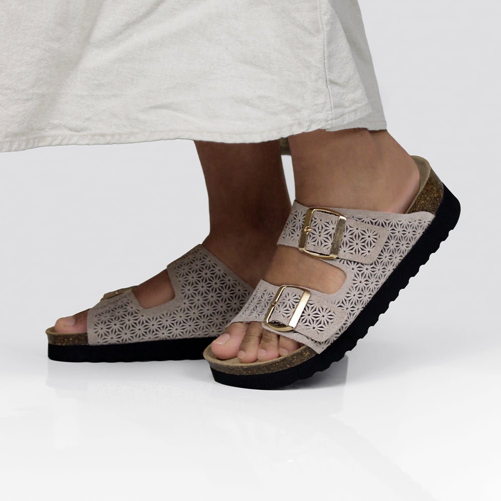 Produktbild 2 - Minfot Daisy Sandaler Dam Taupe